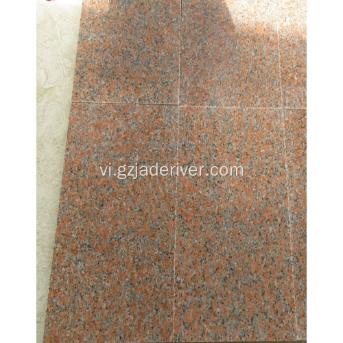 Đá granite đỏ đánh bóng Đá granite cứng cáp